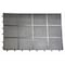 Rhino Mats Hex-O-Lite Drain-Thru Drainage Mat, Rubber, Drainage Holes, 3 ft W x 4 ft L, Black HC3648BLK - alternate 1